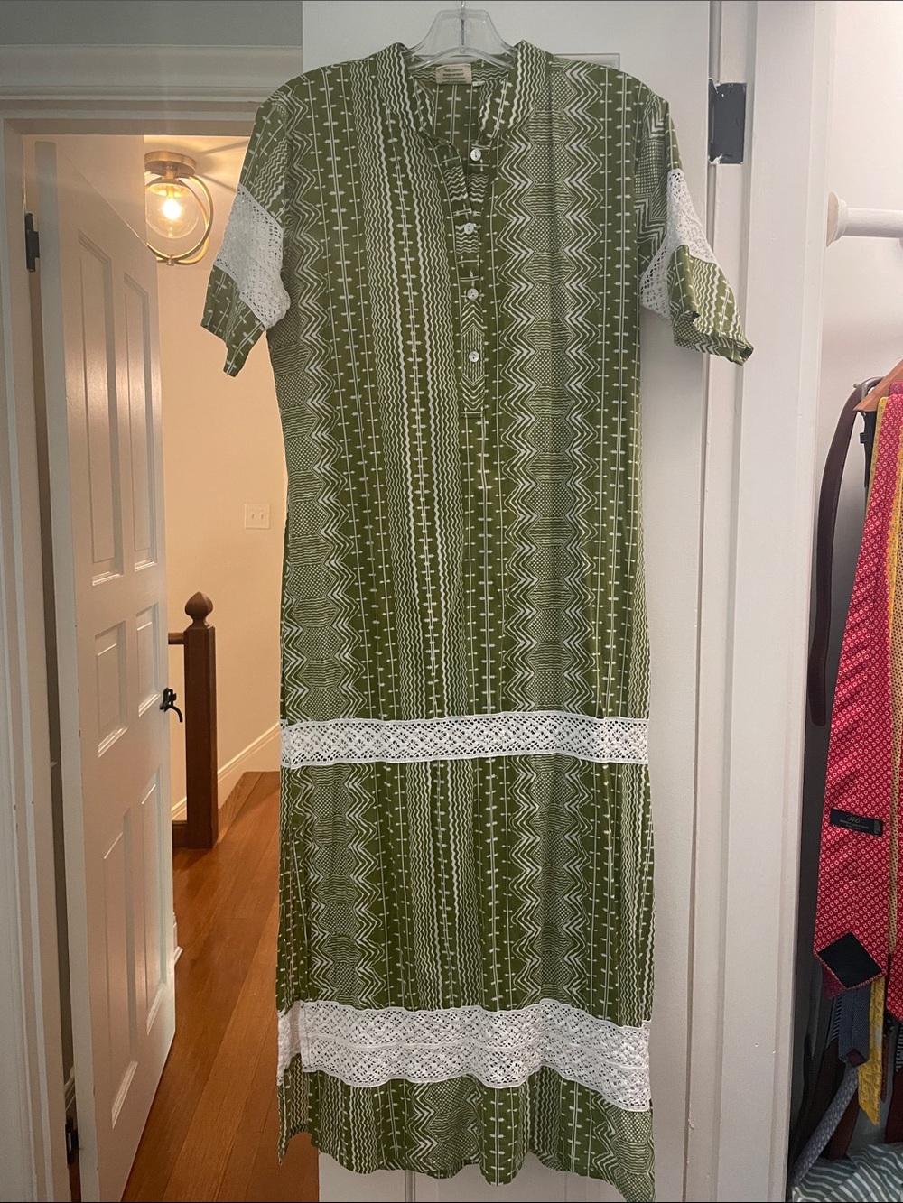Julia Amory Majorelle Short Sleeve Dress